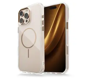 CPA Clear Thin Mag zlatý / Zadní kryt / pro Apple iPhone 17 Pro / MagSafe / průhledný
