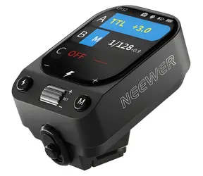Neewer QZ-C / Spoušť blesku / TTL / HSS 1/8000 s / dosah 100 m / OLED displej