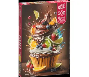 CHERRY PAZZI Puzzle Bláznivý dort / 500 dílků