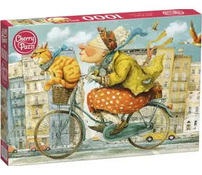 CHERRY PAZZI Puzzle Super babička / 1000 dílků / 70 x 50 cm