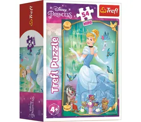 TREFL Puzzle Disney princezny: Popelka / 54 dílků / 13 x 20 cm