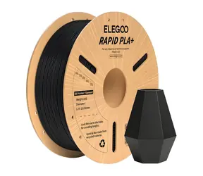 ELEGOO Rapid PLA+ černá / struna pro 3D tiskárnu / PLA / 1.75mm / 1kg / až 600 mm/s