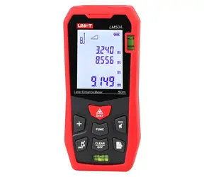UNI-T LM50A / Laserový dálkoměr / až 50 m / přesnost ±2 mm / 2x AAA baterie