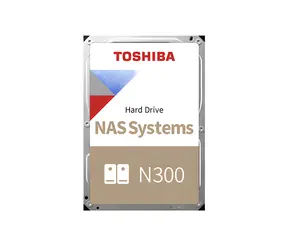 Toshiba N300 NAS 6TB / HDD / 3,5" / SATA III / 7 200 ot/min / 512MB cache / Interní