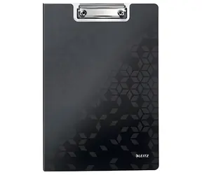 Leitz WOW černá / Psací podložka se zakrývací deskou / A4 / Pěnoplast / 2,8 mm / 320 g