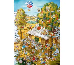 HEYE Puzzle Paradise: V létě / 1000 dílků / 50 x 70 cm