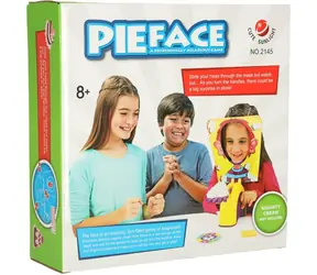 KIK Společenská hra Pie Face / šlehačka do obličeje / rodinná párty hra