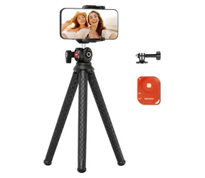 Neewer TP34 / Flexibilní stativ pro fotoaparát / hliníkový / nosnost 2 kg / Bluetooth dálkové ovládání