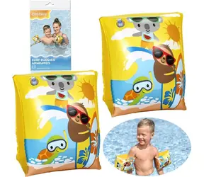 BESTWAY Nafukovací rukávky žlutá / 3-6 let / PVC