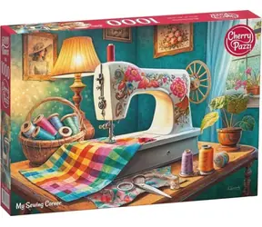 CHERRY PAZZI Puzzle Můj šicí koutek / 1000 dílků