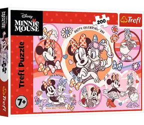 TREFL Puzzle Disney: Minnie a Daisy / 200 dílků / 48 x 34 cm