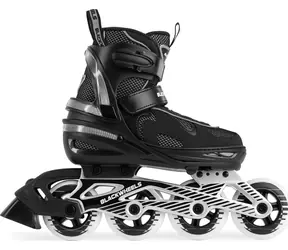 Blackwheels Flex Pro černá / Kolečkové brusle / nastavitelné / velikost M 34-37