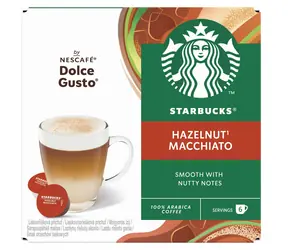 Starbucks Dolce Gusto Hazelnut Macchiato 12 ks / Kapslová káva