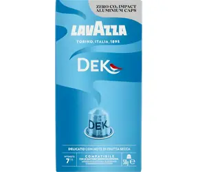 Lavazza Dek / Kapslová káva / Nespresso / Bez kofeinu / 10 ks