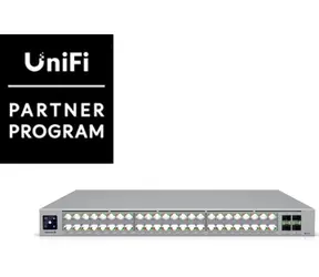 Ubiquiti ECS-48-PoE / Switch / 32× 10GbE PoE+++ / 16× 2,5GbE PoE+++ / 4× 25G SFP28