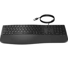 HP 480 Comfort černá / Klávesnice / drátová / USB-A / membránová / 1,5m kabel