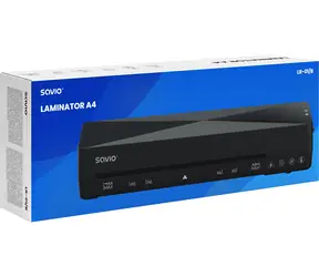 Savio LR-01/B černá / Laminátor A4