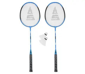 SULOV modrý / Badmintonový set / 2x raketa 24 cm / 2x míček / Cestovní vak