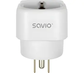 SAVIO AP-03 / Cestovní adaptér / EU zásuvka - US vidlice