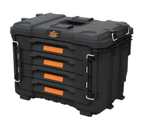 Keter ROC Pro Gear 2.0 XL / Skříňka na nářadí / 4 zásuvky / 56,5 x 37,5 x 41,3 cm