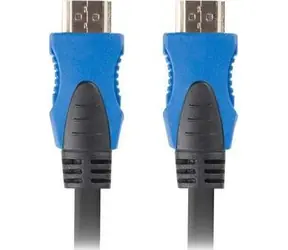 Lanberg CA-HDMI-20CU-0005-BK modrá / Kabel HDMI / 0,5 m