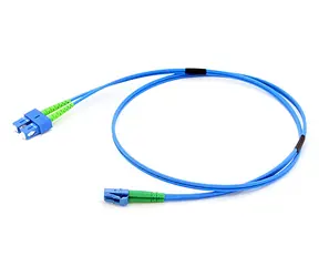 XtendLan FO patch LC-SC 3m / Optický patchkabel / 9/125 duplex / G.652d / LS0H / armovaný 3mm