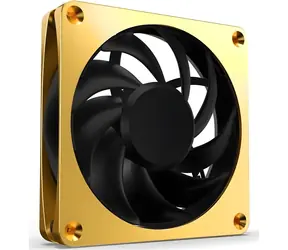 Alphacool Apex Stealth Metal Power zlatá / Ventilátor / 120 mm / PWM / 40,1 dB / 70,98 CFM