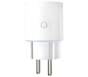 IMMAX NEO SMART THIN (typ E) / Chytrá zásuvka / s kolíkem / IP20 / RGB LED podsvícení / Wi-Fi / TUYA