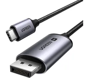 Ugreen 25157 černá / Kabel USB-C (M) - DisplayPort (M) / 1 m
