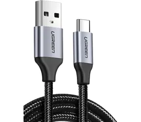Ugreen 60128B černá / Kabel USB-A - USB-C / 2 m