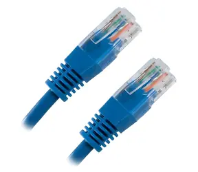 XtendLan modrá / Patch kabel / Cat6 UTP / 1 m