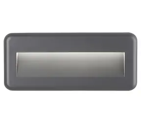 Nova Luce PULSAR STEP GREY 6 / Schodišťové svítidlo / LED / IP54 / 4 W
