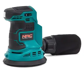 NAC OS-125-LI-20V / Aku excentrická bruska / 20V / 125 mm / bez aku