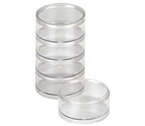 MEIHO Krabička Round Case L / Organizér na nástrahy a drobnosti / 30 × 20 × 6 cm