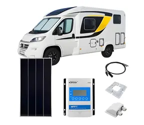 OEM Solární set Karavan 180 MPPT / Solární sada pro karavany / MPPT regulátor nabíjení