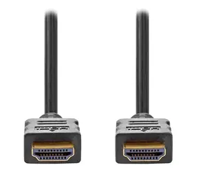 Nedis HDMI kabel černá / Kabel HDMI / High Speed / Ethernet / zlacené konektory / 1,5 m