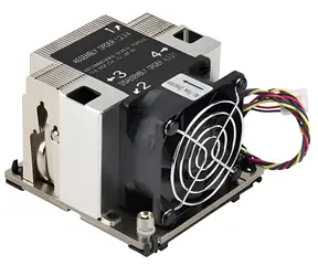 SUPERMICRO SNK-P0068AP4 / Chladič CPU / Aktivní / LGA3647 (Socket P) / 2U / Čtvercový ILM