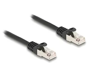 Delock RJ50 - RJ50 černá / Datový kabel / S/FTP / AWG26 / 0,5 m