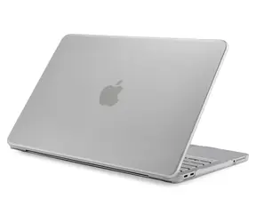 Pipetto Hardshell Clear, frosted clear / Pouzdro / MacBook Air 13.6" (M5, M4, M3, M2) / Polykarbonát