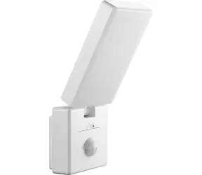 Maclean MCE516 bílá / Venkovní LED světlo / 10W / senzor pohybu / IP65