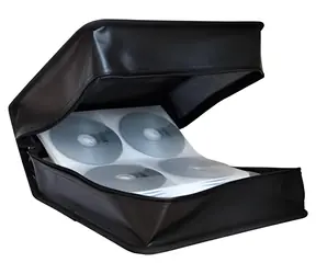 MediaRange černá / Pouzdro na CD/DVD / pro 500 disků / zapínací