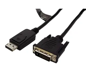 Roline kabel DisplayPort DP(M) na DVI(M) černá / 1 m