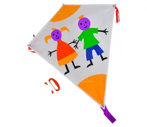 RULYT Létající drak model 8 / Rozměry: 73 x 60 cm / Nylon, sklolaminát