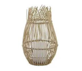 Hanko MAURITIUS ratan / Solární lucerna / Fringe Style / solární svíčka