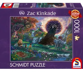 SCHMIDT Puzzle Zahrada Eden / 1000 dílků / od 12 let