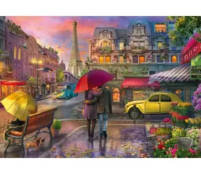 SCHMIDT Puzzle Kouzlo deště v Paříži / 500 dílků / od 10 let