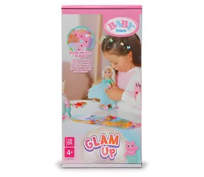 ZAPF CREATION BABY born Panenka Glam Up Sparkle růžová / od 4 let