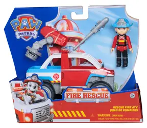 SPIN MASTER Vozidlo Tlapková Patrola Fire Rescue Ryder / S odpalovačem dronů / figurka Rydera / od 3 let