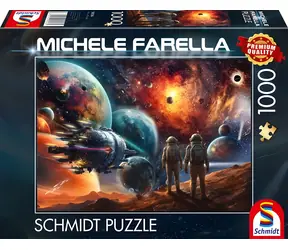 SCHMIDT Puzzle Barevná nádhera vesmíru / 1000 dílků / od 12 let