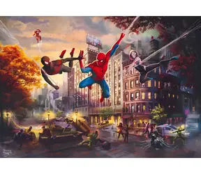SCHMIDT Puzzle Spider-Man a přátelé: Ultimátní aliance / Thomas Kinkade Studios / 1000 dílků / od 14 let
